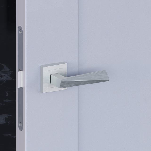 Prizma – Kare Rozet – Inox – Açık Kapı